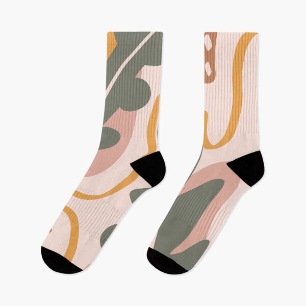 Item preview, Warm tones abstract plant print designed and sold by Emily Zigo.
