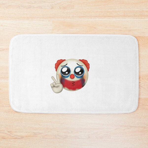 Item preview, crying peace sign clown emoji  designed and sold by cameronbaba.