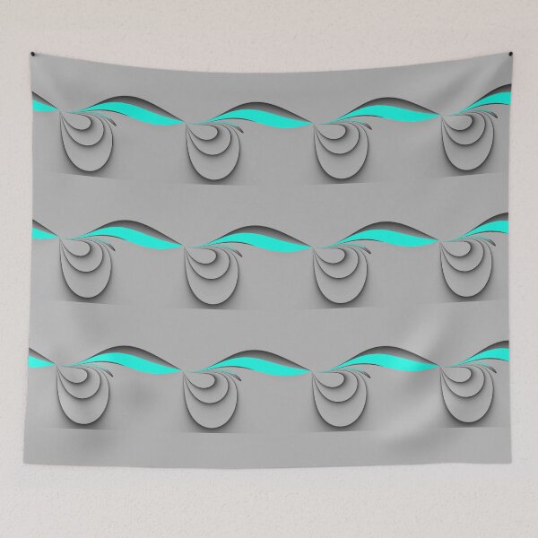 Item preview, Grey and Cyan designed and sold by ikshvaku.