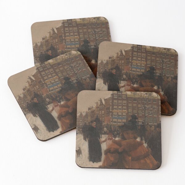 Item preview, The Singel Bridge at the Paleisstraat in Amsterdam, George Hendrik Breitner, 1898 designed and sold by aclmohle.