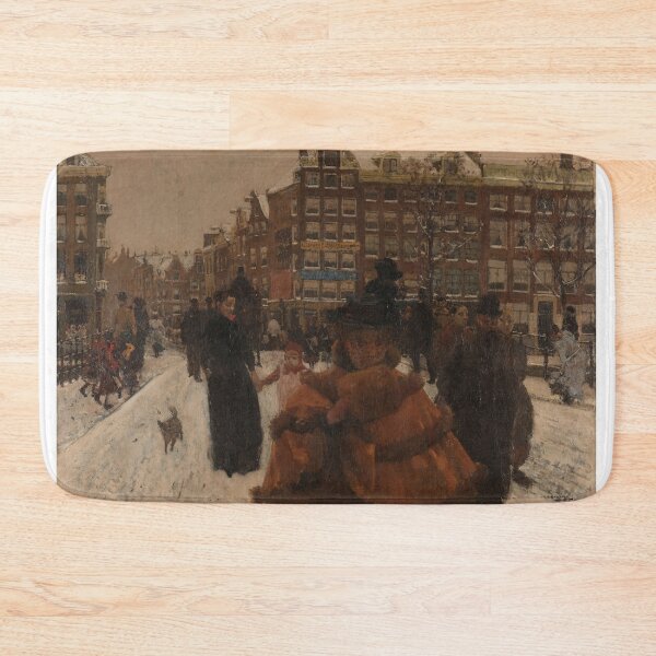 Item preview, The Singel Bridge at the Paleisstraat in Amsterdam, George Hendrik Breitner, 1898 designed and sold by aclmohle.