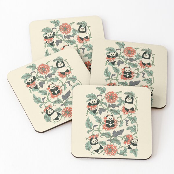Item preview, Floral Panda designed and sold by xiaobaosg.
