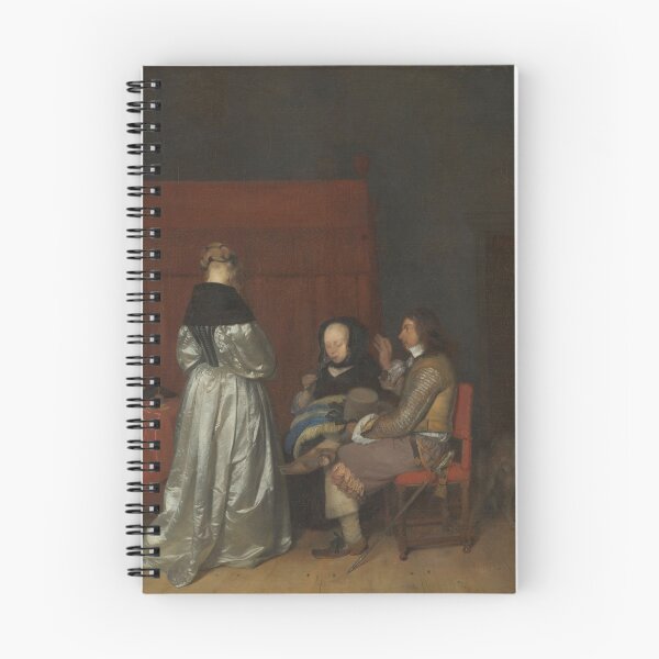 Item preview, Gallant Conversation, Known as ‘The Paternal Admonition’, Gerard ter Borch (II), c. 1654 designed and sold by aclmohle.