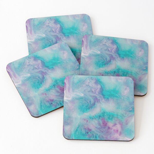 Item preview, Blue and Purple Resin Painting  designed and sold by Art-By-Jenna.