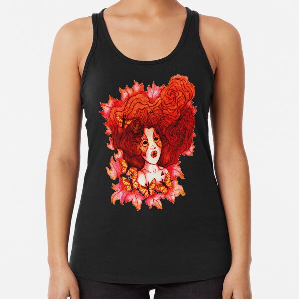 Breath Of Autumn Racerback Tank Top
