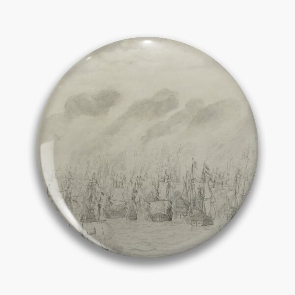 Item preview, The Battle of Terheide, Willem van de Velde (I), 1657 designed and sold by aclmohle.