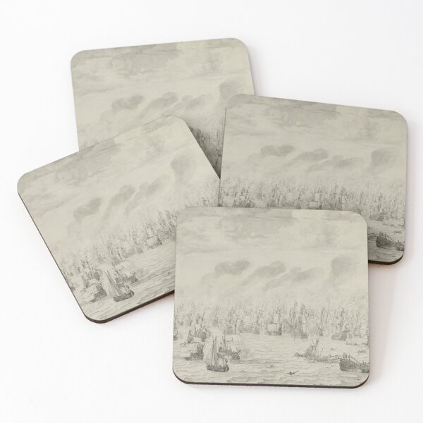Item preview, The Battle of Terheide, Willem van de Velde (I), 1657 designed and sold by aclmohle.