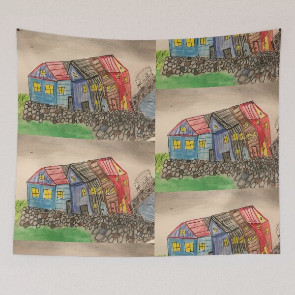 Item preview, Quite lil viliage  designed and sold by Tonyasartprints.