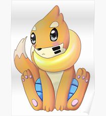 Mustebouee pokémon Poster