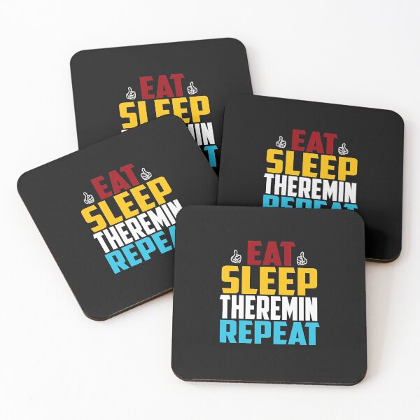 Item preview, Eat Sleep Theremin Repeat: Funny  Gift Idea designed and sold by cutitoutsir.