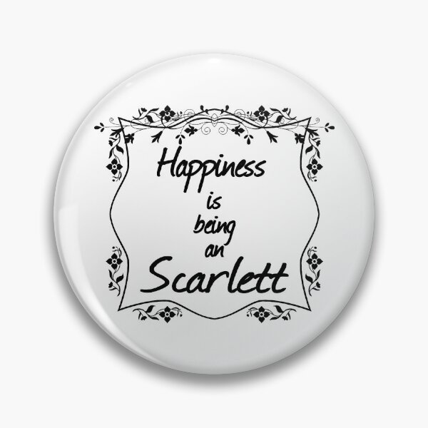 Item preview, Happiness is being an Scarlett designed and sold by rodmendonca.