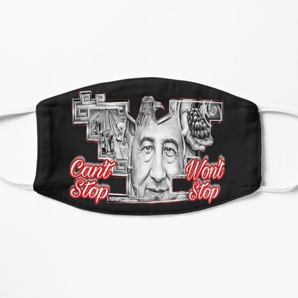 Caesar Chavez, huelga bird, can't stop wont stop Mask
