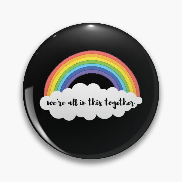 Item preview, Rainbow We're all in this together designed and sold by MalikaBela.
