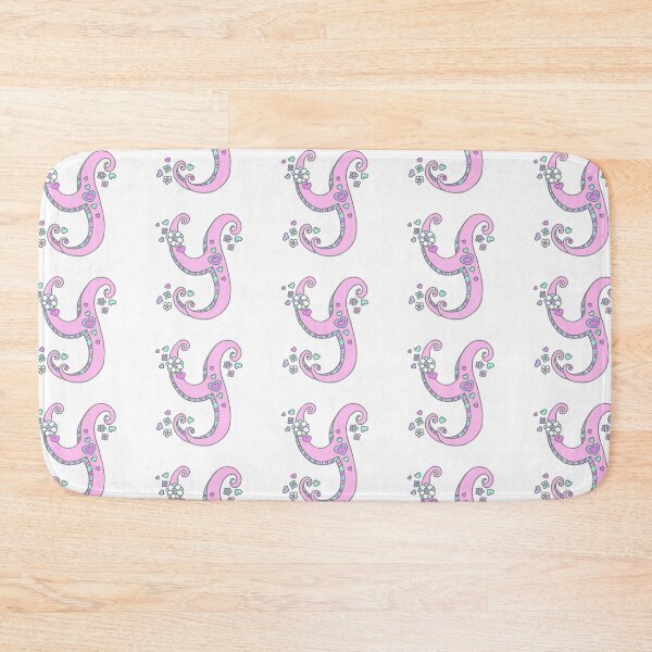 Item preview, Letter Y monogram flower and heart art designed and sold by Sarah Trett.