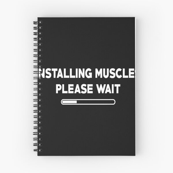 Item preview, Installing muscles... Please Wait Slim Fit T-Shirt designed and sold by sfyn-na.
