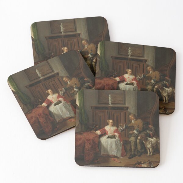 Item preview, The Hunter’s Present, Gabriël Metsu, c. 1658 - c. 1661 designed and sold by aclmohle.