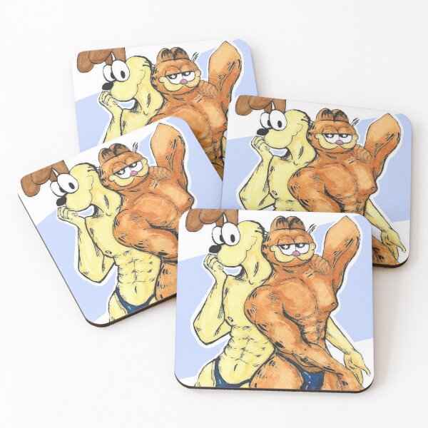 Item preview, garfield and odie designed and sold by l nguyen.