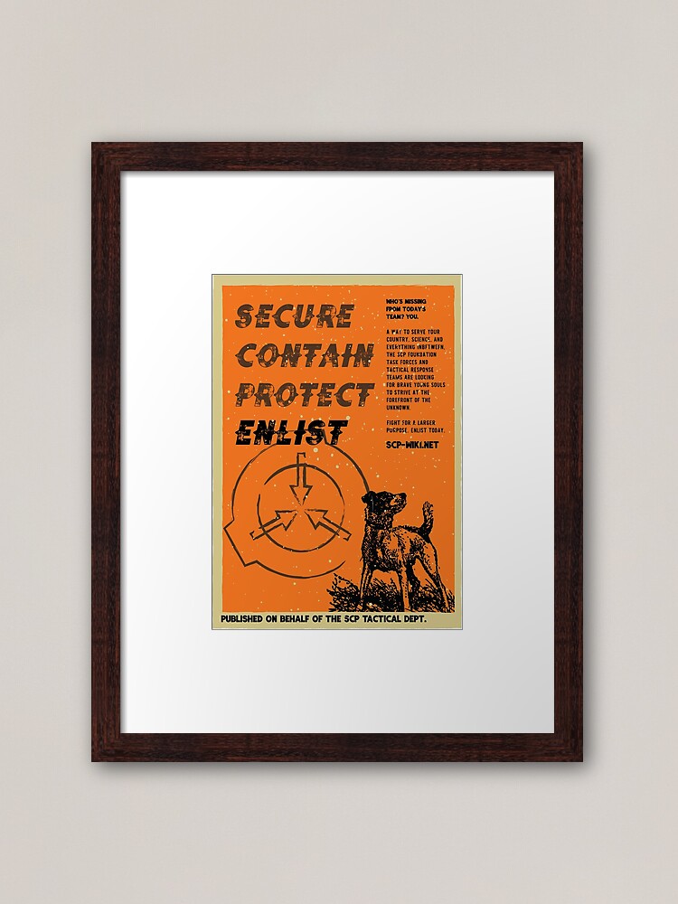 SCP: Now hiring Art Print for Sale by vandalmakesstuf