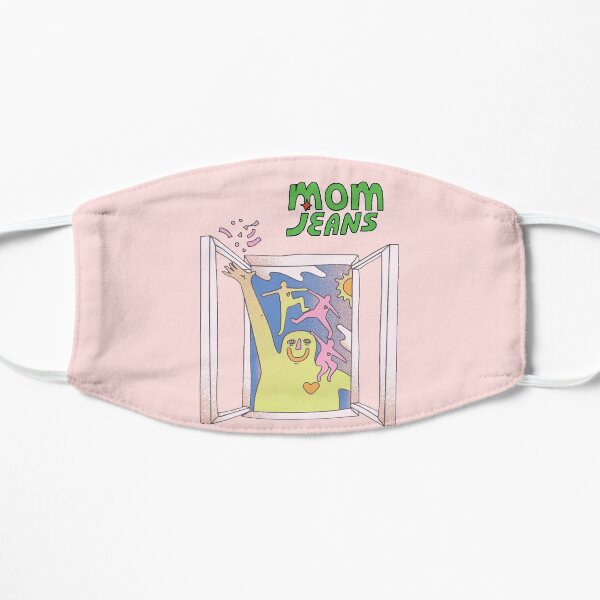 bande de jeans maman! Masque sans plis