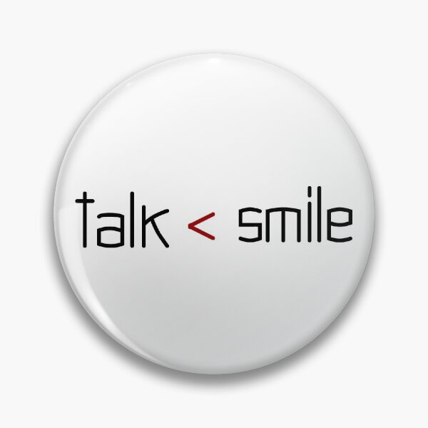 Item preview, talk < smile – white designed and sold by AlexVR.