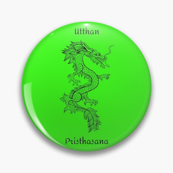 Item preview, Dragon Pose-yoga meditation design designed and sold by goodguy53.