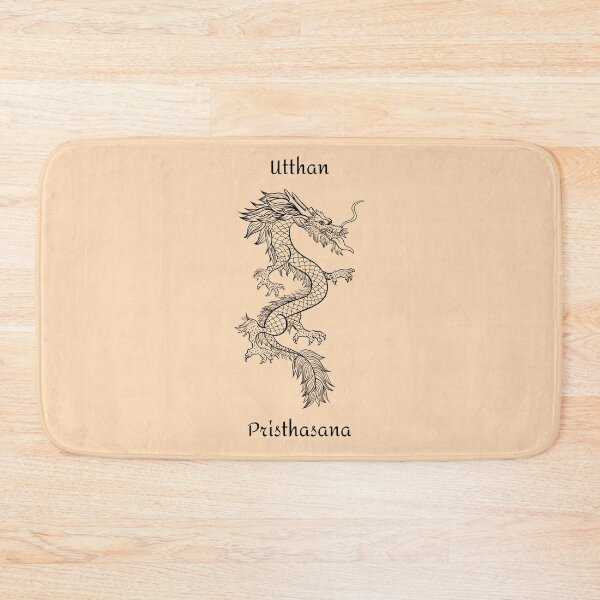 Item preview, Dragon Pose-yoga meditation design designed and sold by goodguy53.