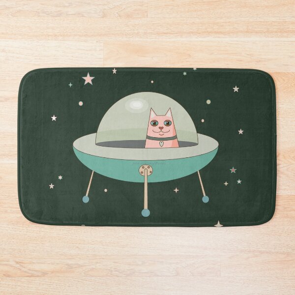 Item preview, CAT IN SPACE SHIP designed and sold by Jean Gregory Evans.