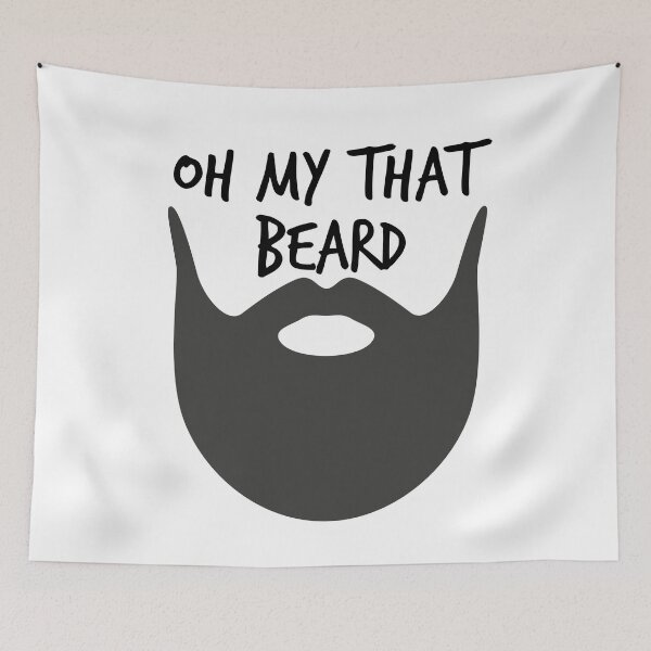 Item preview, Oh My That Beard T-Shirt, Awesome Beard T-Shirt, At His Beard Funny, OMG Look at his beard shirt, designed and sold by Noussairox.