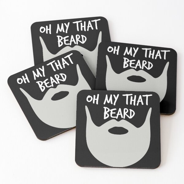 Item preview, Oh My That Beard T-Shirt, Awesome Beard T-Shirt, At His Beard Funny, OMG Look at his beard shirt, designed and sold by Noussairox.