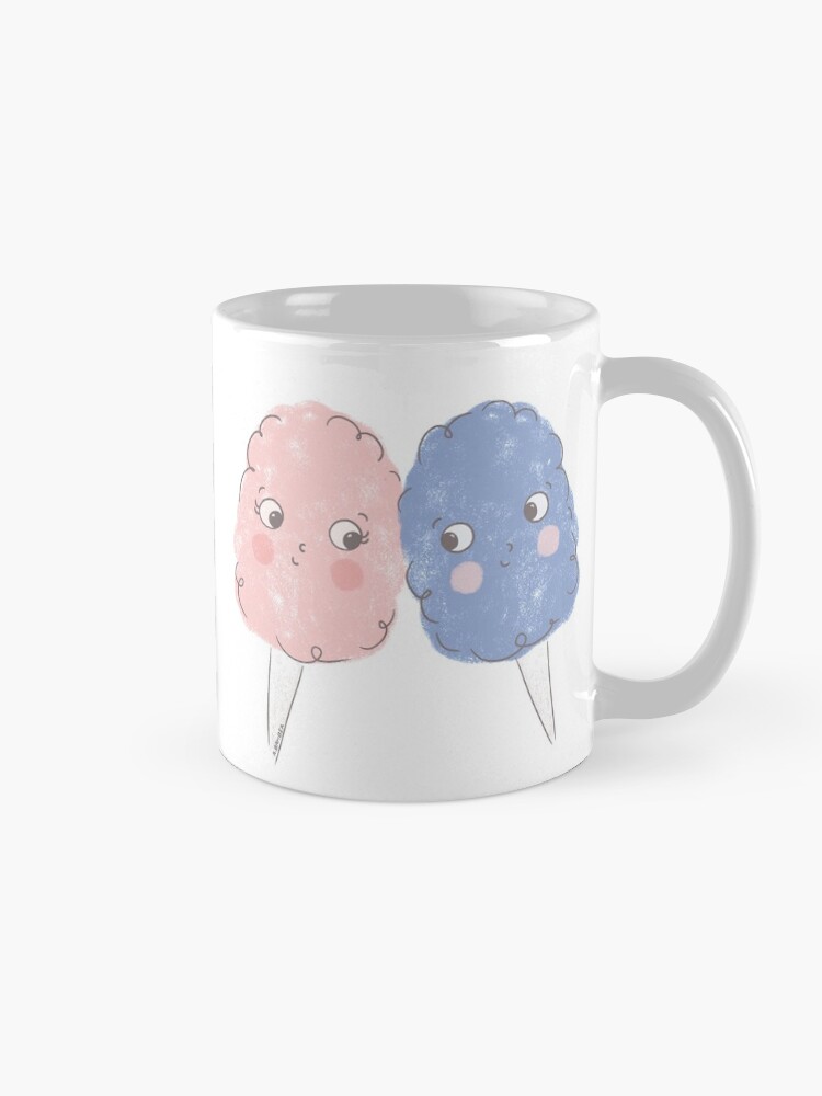 Alternate view of Cute Cotton Candy - Rose Quartz & Serenity Mug