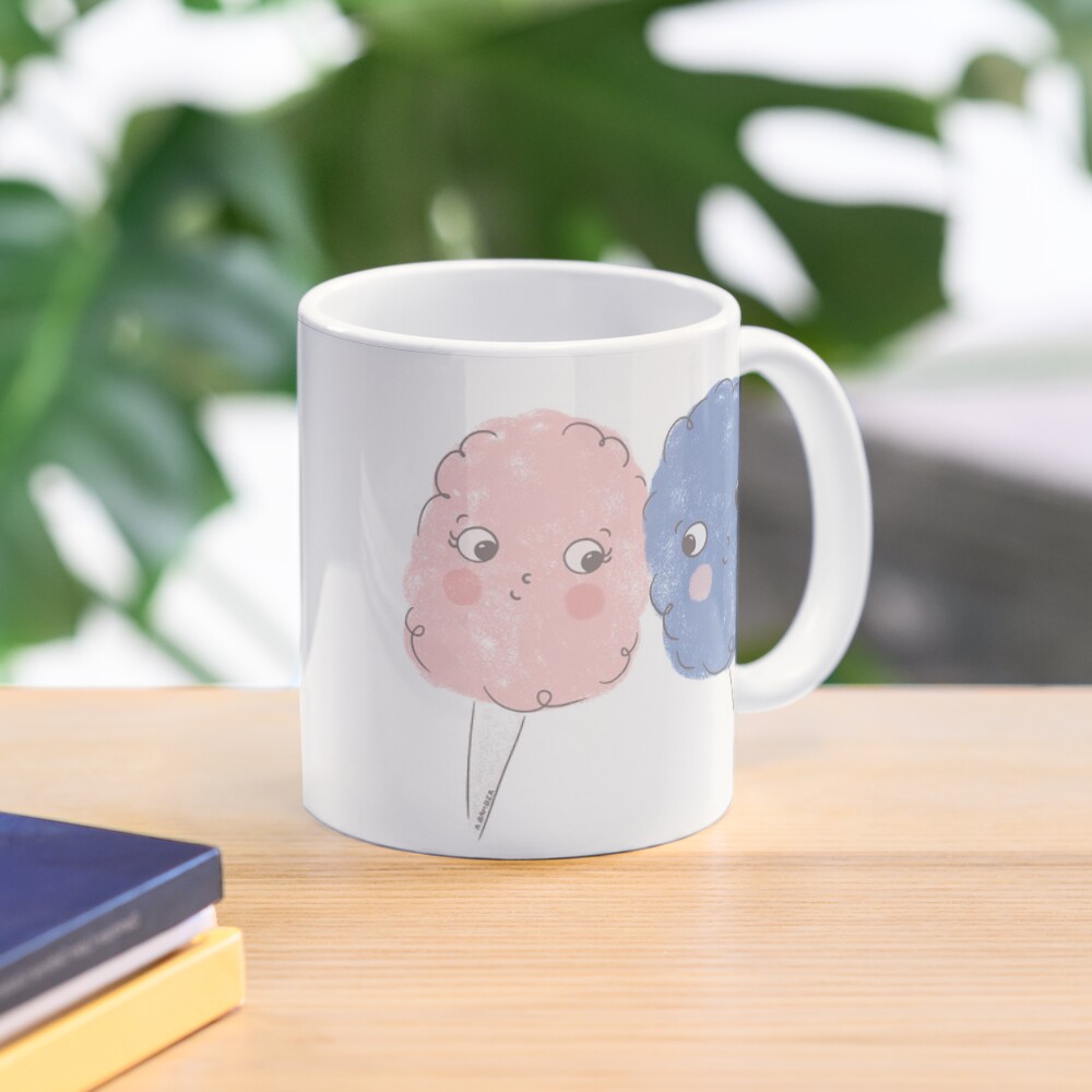 Cute Cotton Candy - Rose Quartz & Serenity Mug