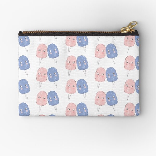 Cute Cotton Candy - Rose Quartz & Serenity Zipper Pouch