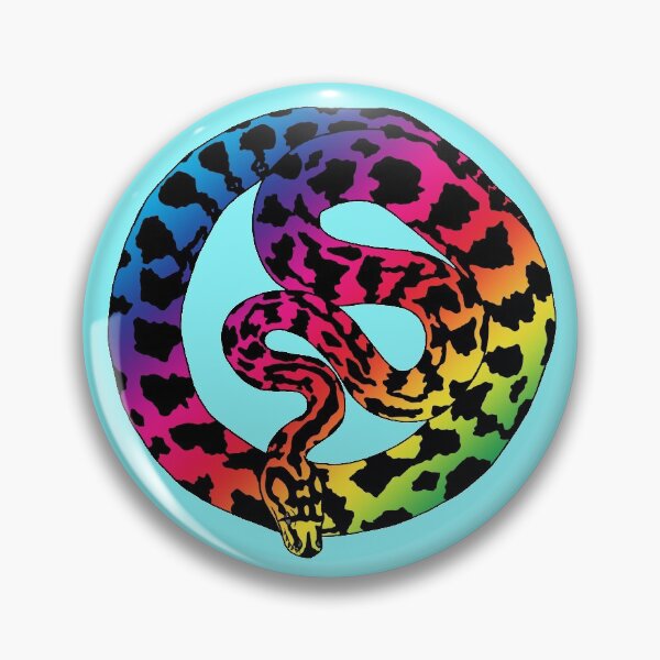 Item preview, Rainbow Jungle Carpet Python designed and sold by TinkerandBone.