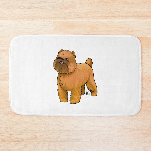 Item preview, Dog - Brussels Griffon - Red Cropped designed and sold by Jennifer Stolzer.