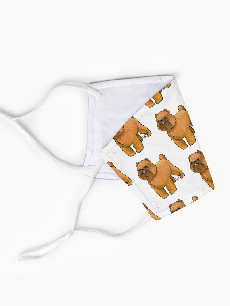 Alternate view of Brussels Griffon Mask