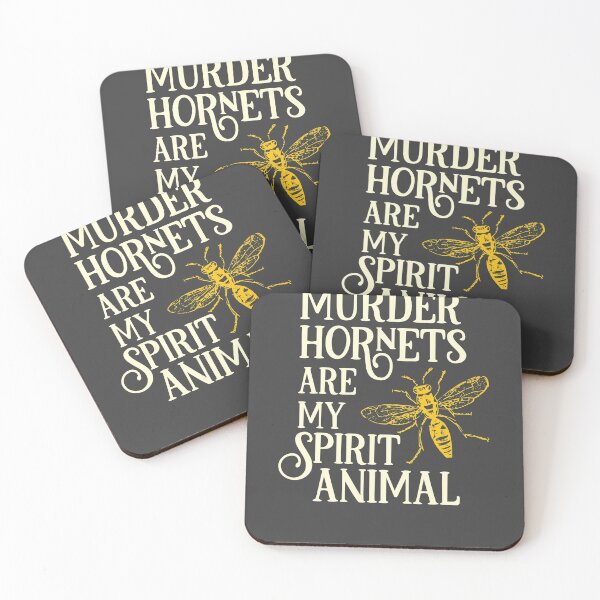 Item preview, Murder Hornets Are My Spirit Animal designed and sold by prettyletters.