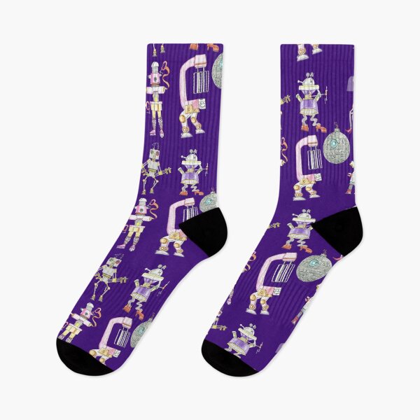 Item preview, Heretofore's Robot Dance Party pattern copy right 2016 designed and sold by RobertGamble.