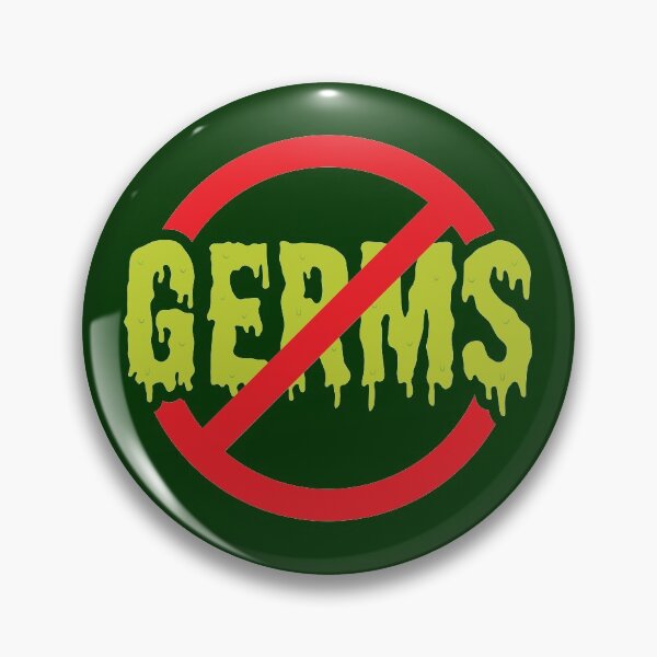 Item preview, No Germs Germaphobe designed and sold by creativecurly.