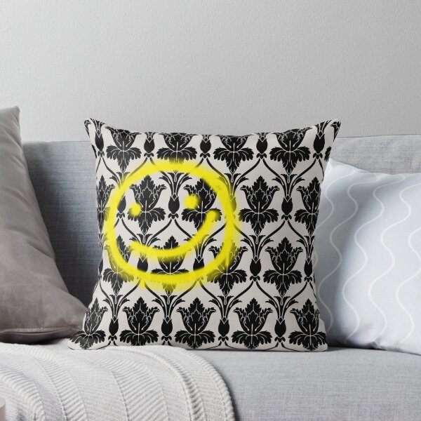 221B Baker Street - BORED Throw Pillow