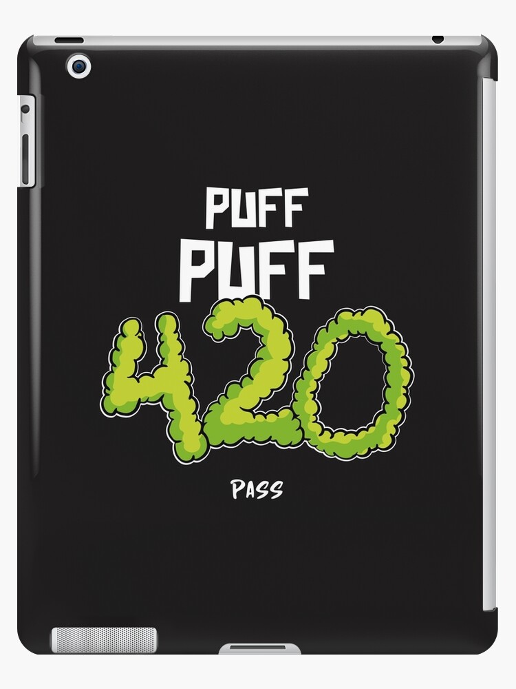 THC Puff Puff Pass Funny Marijuana Stoner 420 Adult Tank Top Sleeveless A-Shirt 