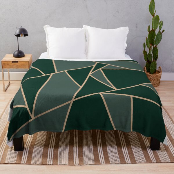 Item preview, Midnight Green Art Deco Pattern designed and sold by BAYSTALT.