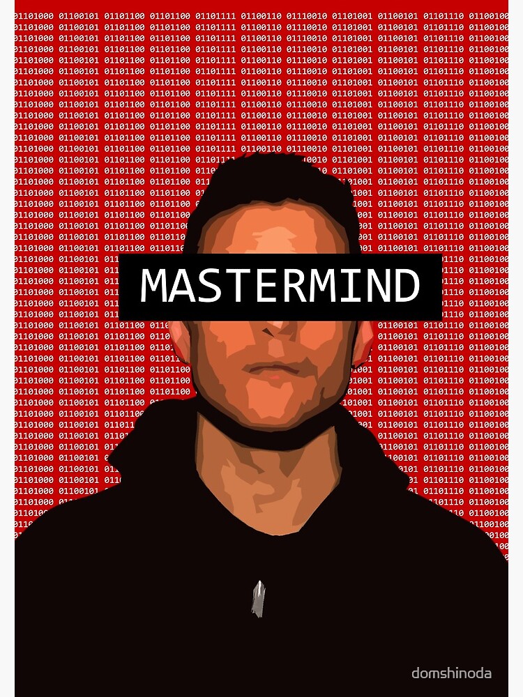 Mr. Robot Mastermind/Elliot Alderson Poster