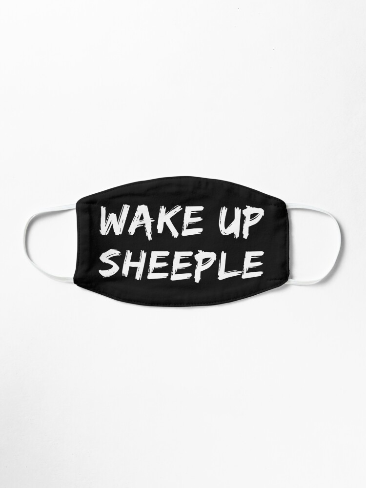 Alternate view of Wake Up Sheeple Funny Covid-19 Sheep Covid19 Coronavirus Mask