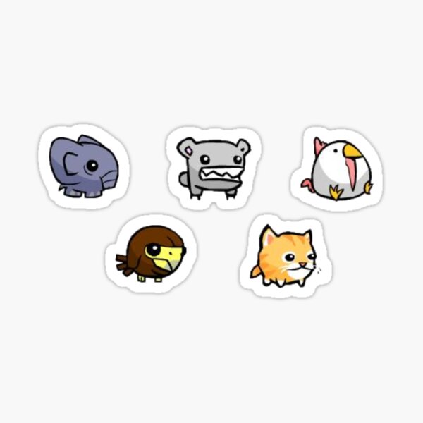 i turned my pets into castle crashers stickers! let me know if you