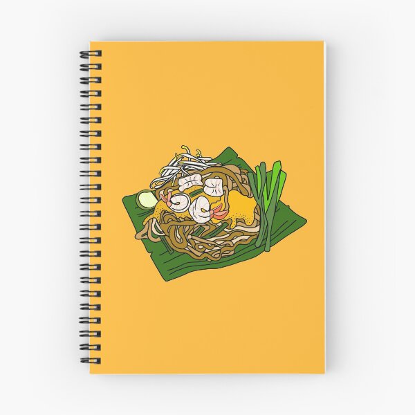 Item preview, Pad Thai Prawn Illustration created by Phoebe Burke designed and sold by Ayarat Burke.