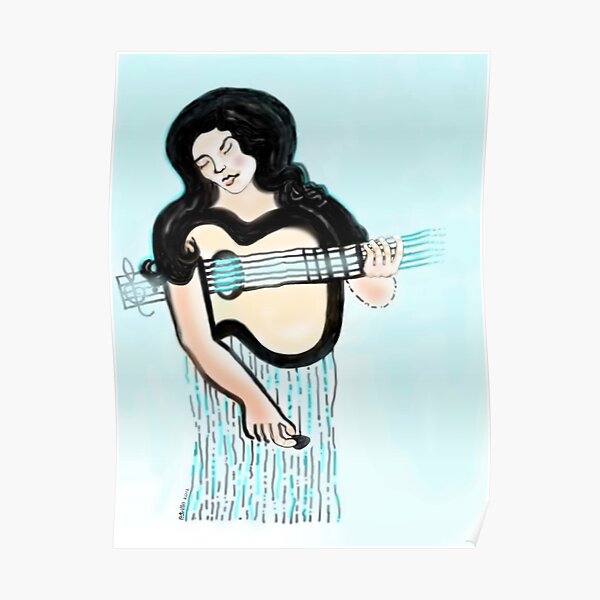 Guitar Muse Poster