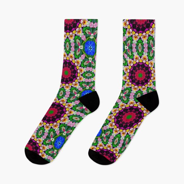 Item preview, Floral Kaleidoscope 2 designed and sold by Art-By-Jenna.