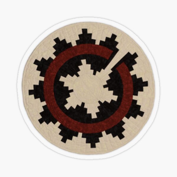 "navajo basket" Sticker by ccrth Redbubble