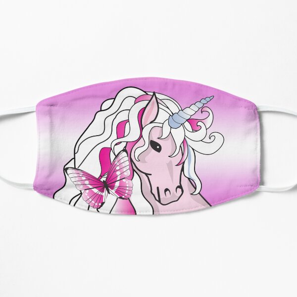 Majestic Unicorn Flat Mask