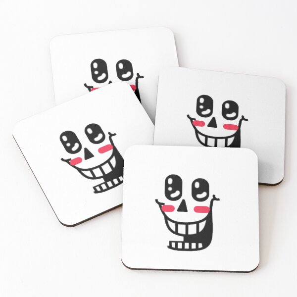 Item preview, Papyrus Blush Face Undertale designed and sold by Chance Pener.